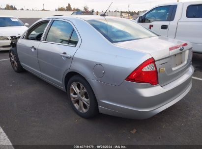 2012 FORD FUSION SE Silver  Gasoline 3FAHP0HA2CR291526 photo #4