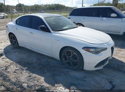 2022 ALFA ROMEO GIULIA VELOCE TI RWD White  Gasoline ZARFAMBN3N7663428 photo #1