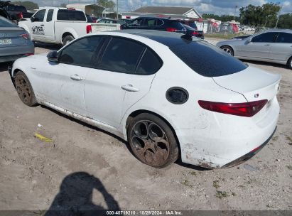 2022 ALFA ROMEO GIULIA VELOCE TI RWD White  Gasoline ZARFAMBN3N7663428 photo #4