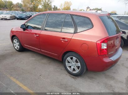 2008 KIA RONDO LX BASE Red  Gasoline KNAFG525087200324 photo #4