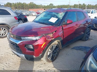 2023 CHEVROLET TRAILBLAZER FWD LT Red  Gasoline KL79MPS27PB217804 photo #3