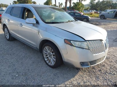 2010 LINCOLN MKT Silver  Gasoline 2LMHJ5FR5ABJ20833 photo #1