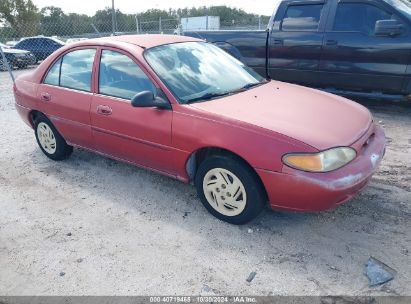 1999 FORD ESCORT SE Red  Gasoline 1FAFP13P7XW174388 photo #1