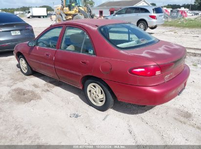 1999 FORD ESCORT SE Red  Gasoline 1FAFP13P7XW174388 photo #4