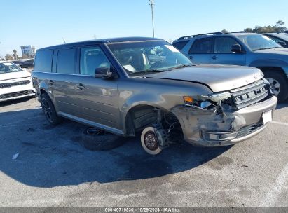 2013 FORD FLEX SEL Gray  Gasoline 2FMGK5C80DBD16912 photo #1