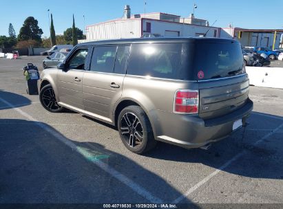 2013 FORD FLEX SEL Gray  Gasoline 2FMGK5C80DBD16912 photo #4