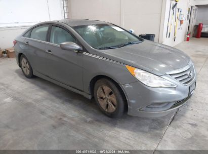 2014 HYUNDAI SONATA GLS Gray  Gasoline 5NPEB4AC5EH815725 photo #1