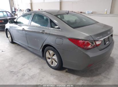 2014 HYUNDAI SONATA GLS Gray  Gasoline 5NPEB4AC5EH815725 photo #4