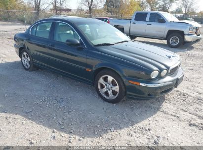 2002 JAGUAR X-TYPE 3.0L Green  Gasoline SAJEA51C42WC54128 photo #1