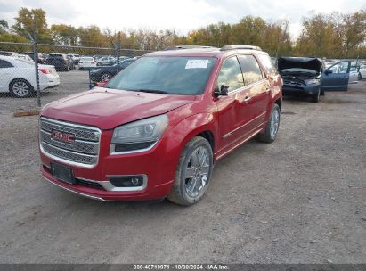 2014 GMC ACADIA DENALI Red  Gasoline 1GKKVTKD3EJ288274 photo #3