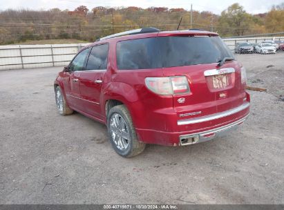 2014 GMC ACADIA DENALI Red  Gasoline 1GKKVTKD3EJ288274 photo #4