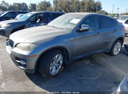 2009 BMW X6 XDRIVE35I Gray  Gasoline 5UXFG43599L222762 photo #3