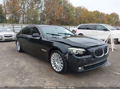 2010 BMW 750LI Black  Gasoline WBAKB8C56ACY63956 photo #1