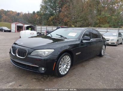 2010 BMW 750LI Black  Gasoline WBAKB8C56ACY63956 photo #3