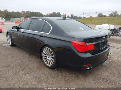 2010 BMW 750LI Black  Gasoline WBAKB8C56ACY63956 photo #4