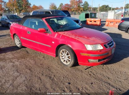 2004 SAAB 9-3 ARC Red  Gasoline YS3FD79Y246007656 photo #1