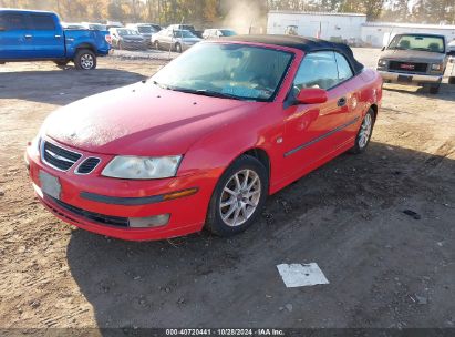 2004 SAAB 9-3 ARC Red  Gasoline YS3FD79Y246007656 photo #3