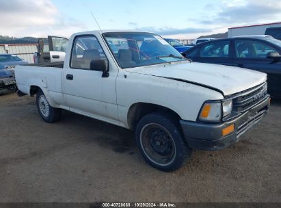 1989 TOYOTA PICKUP 1/2 TON SHORT WHEELBASE White  Gasoline JT4RN81R9K0014597 photo #1