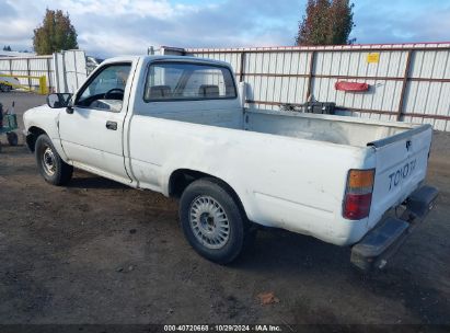 1989 TOYOTA PICKUP 1/2 TON SHORT WHEELBASE White  Gasoline JT4RN81R9K0014597 photo #4