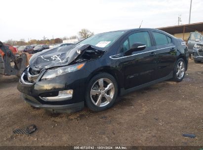 2014 CHEVROLET VOLT Black  Hybrid 1G1RD6E4XEU169347 photo #3