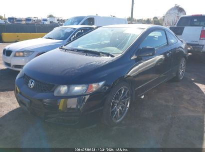 2009 HONDA CIVIC EX Black  Gasoline 2HGFG12819H527747 photo #3