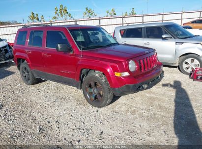 2014 JEEP PATRIOT LATITUDE Red  Gasoline 1C4NJRFB6ED630010 photo #1