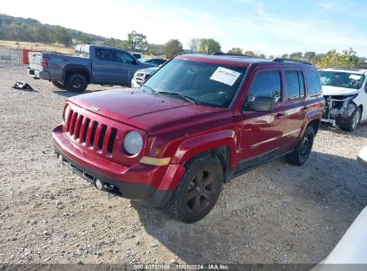 2014 JEEP PATRIOT LATITUDE Red  Gasoline 1C4NJRFB6ED630010 photo #3