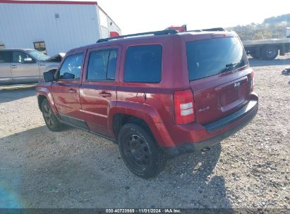 2014 JEEP PATRIOT LATITUDE Red  Gasoline 1C4NJRFB6ED630010 photo #4