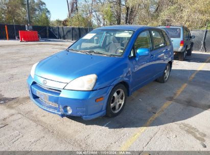 2004 SUZUKI AERIO SX Blue  Gasoline JS2RC61H445251544 photo #3