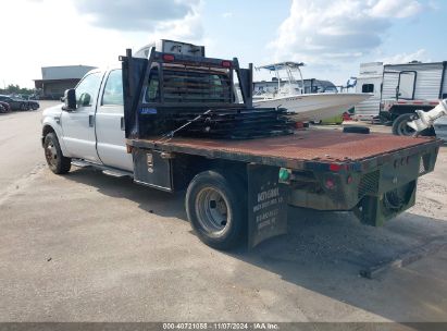 2008 FORD F-350 CHASSIS LARIAT/XL/XLT White  Diesel 1FDWW36R98EB35553 photo #4