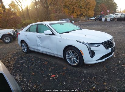 2023 CADILLAC CT4 LUXURY White  Gasoline 1G6DK5RK7P0112403 photo #1