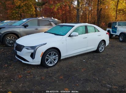 2023 CADILLAC CT4 LUXURY White  Gasoline 1G6DK5RK7P0112403 photo #3