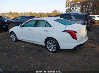 2023 CADILLAC CT4 LUXURY White  Gasoline 1G6DK5RK7P0112403 photo #4