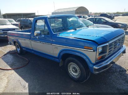 1985 FORD F150 Blue  Gasoline 1FTCF15Y4FPA21904 photo #1