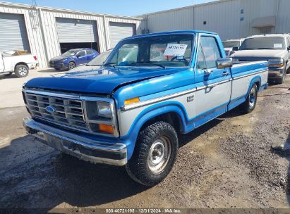 1985 FORD F150 Blue  Gasoline 1FTCF15Y4FPA21904 photo #3