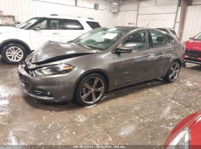 2014 DODGE DART GT Gray  Gasoline 1C3CDFEB2ED921333 photo #3