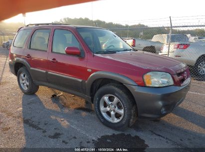 2005 MAZDA TRIBUTE S Red  Gasoline 4F2CZ06175KM21924 photo #1