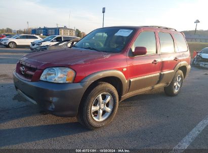 2005 MAZDA TRIBUTE S Red  Gasoline 4F2CZ06175KM21924 photo #3