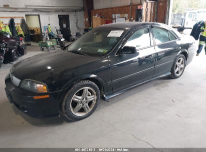 2002 LINCOLN LS V8 AUTO Black  Gasoline 1LNHM87A52Y698402 photo #3