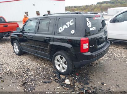 2013 JEEP PATRIOT LATITUDE Black  Gasoline 1C4NJRFB6DD174346 photo #4