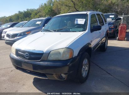 2003 MAZDA TRIBUTE LX V6 White  Gasoline 4F2YZ04173KM05423 photo #3