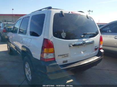 2003 MAZDA TRIBUTE LX V6 White  Gasoline 4F2YZ04173KM05423 photo #4