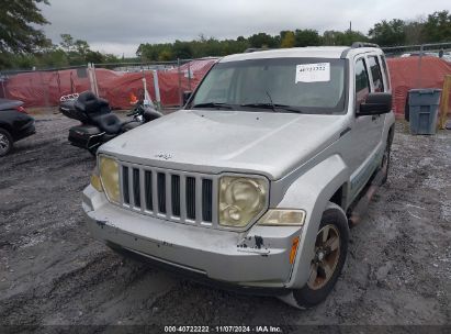 2008 JEEP LIBERTY SPORT Silver  Gasoline 1J8GP28K78W153181 photo #3