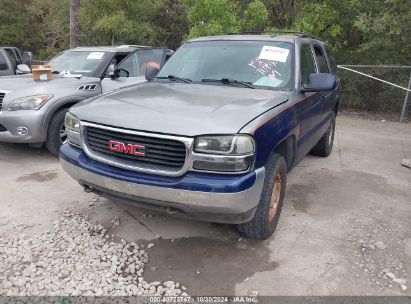 2005 GMC YUKON SLE Blue  Gasoline 1GKEC13V25R158356 photo #3