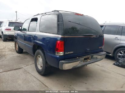 2005 GMC YUKON SLE Blue  Gasoline 1GKEC13V25R158356 photo #4