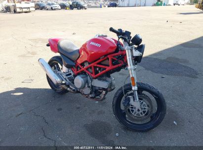 2006 DUCATI MONSTER 620 Red  Other ZDM1RA2K06B076429 photo #1