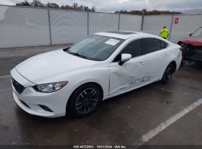 2014 MAZDA MAZDA6 I GRAND TOURING White  Gasoline JM1GJ1W6XE1116935 photo #3