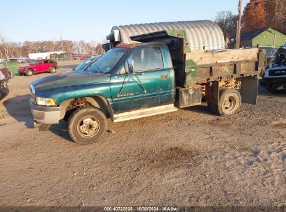 1998 DODGE RAM 3500 ST Green  Gasoline 3B6MC3652WM210722 photo #3