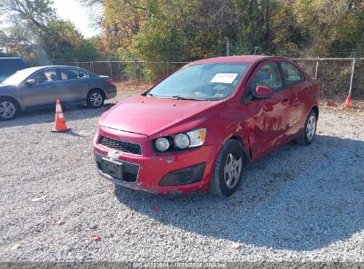 2013 CHEVROLET SONIC LS AUTO Red  Gasoline 1G1JA5SH0D4154751 photo #3