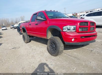 2003 DODGE RAM 2500 SLT/LARAMIE/ST Red  Diesel 3D7KU28C83G773795 photo #1